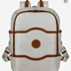 DELSEY Paris Chatelet Soft Air Travel Laptop Backpack, Champagne